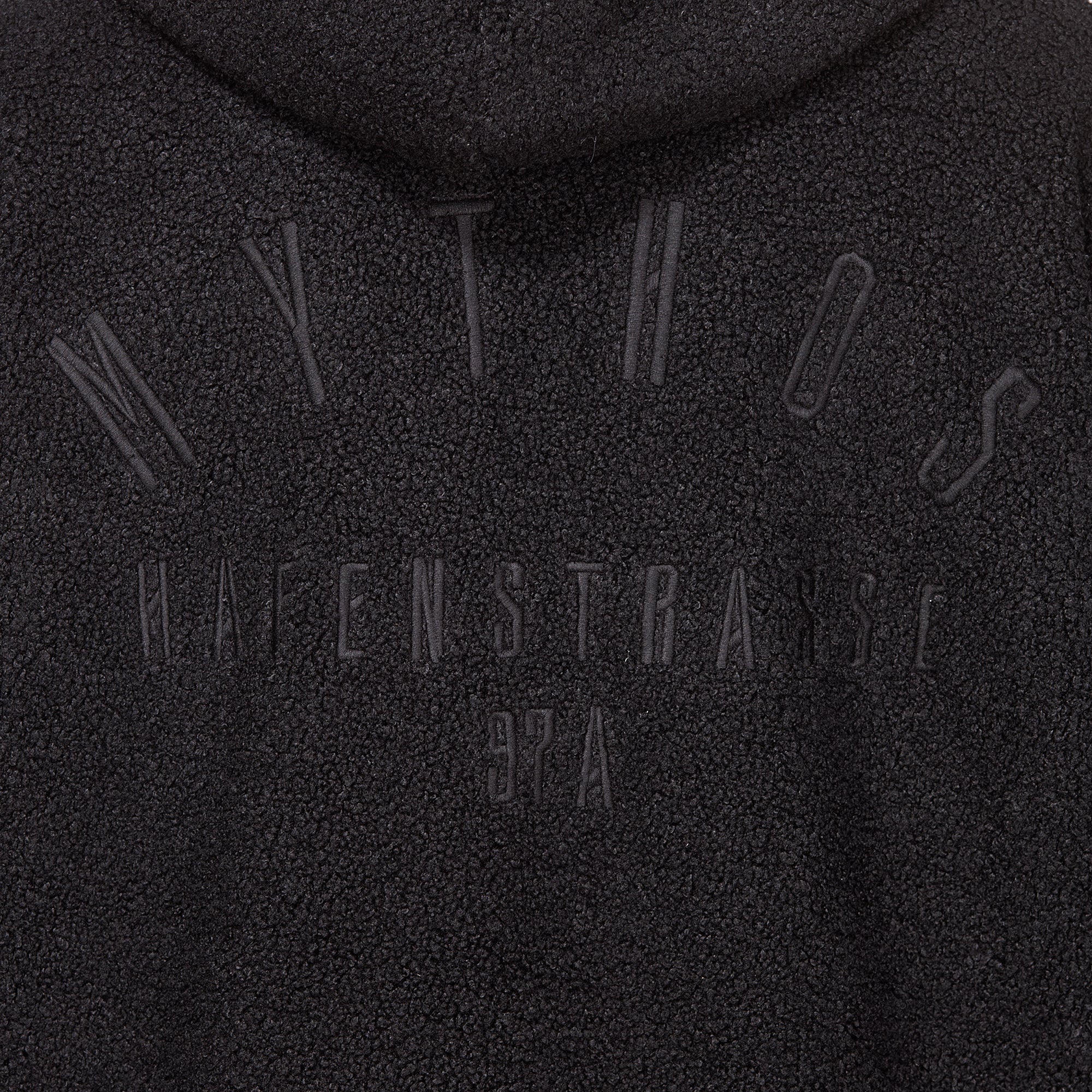 Hoodie "Teddy" unisex schwarz - Image 7