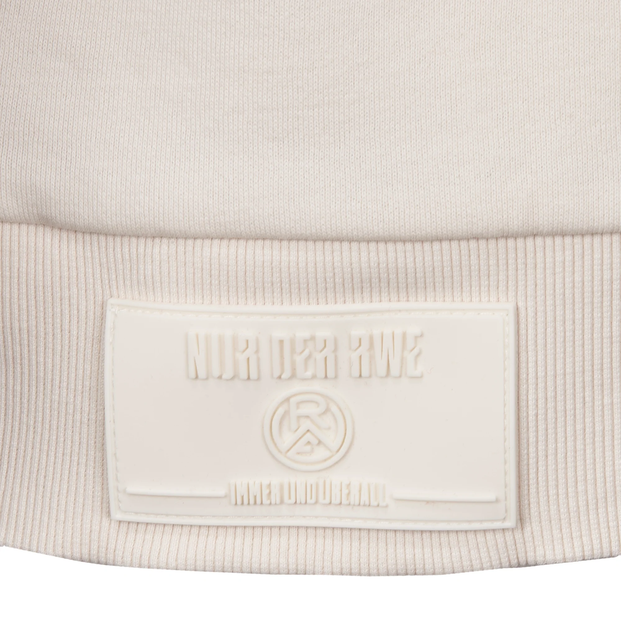 Hoodie "College" weiss-creme - Image 3
