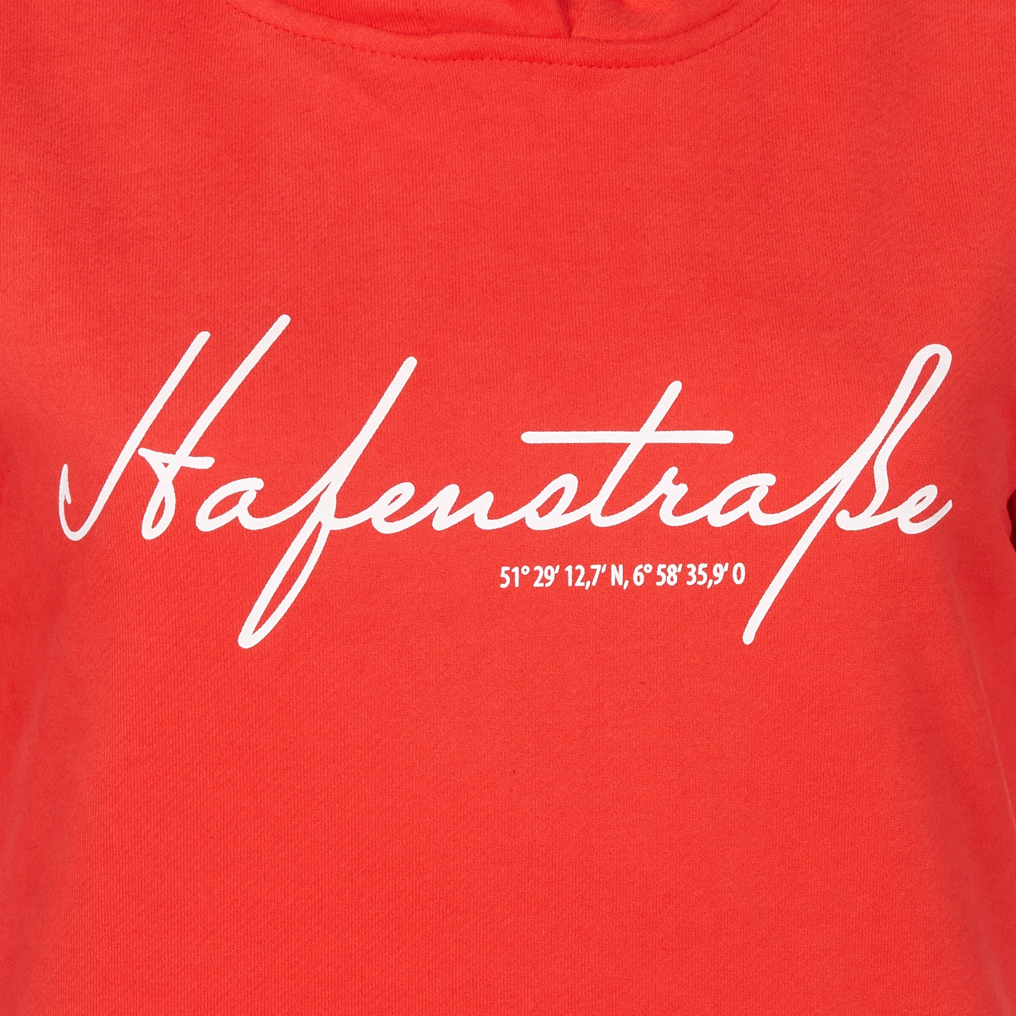 Hoodie Frauen IV "RWE" rot - Image 3