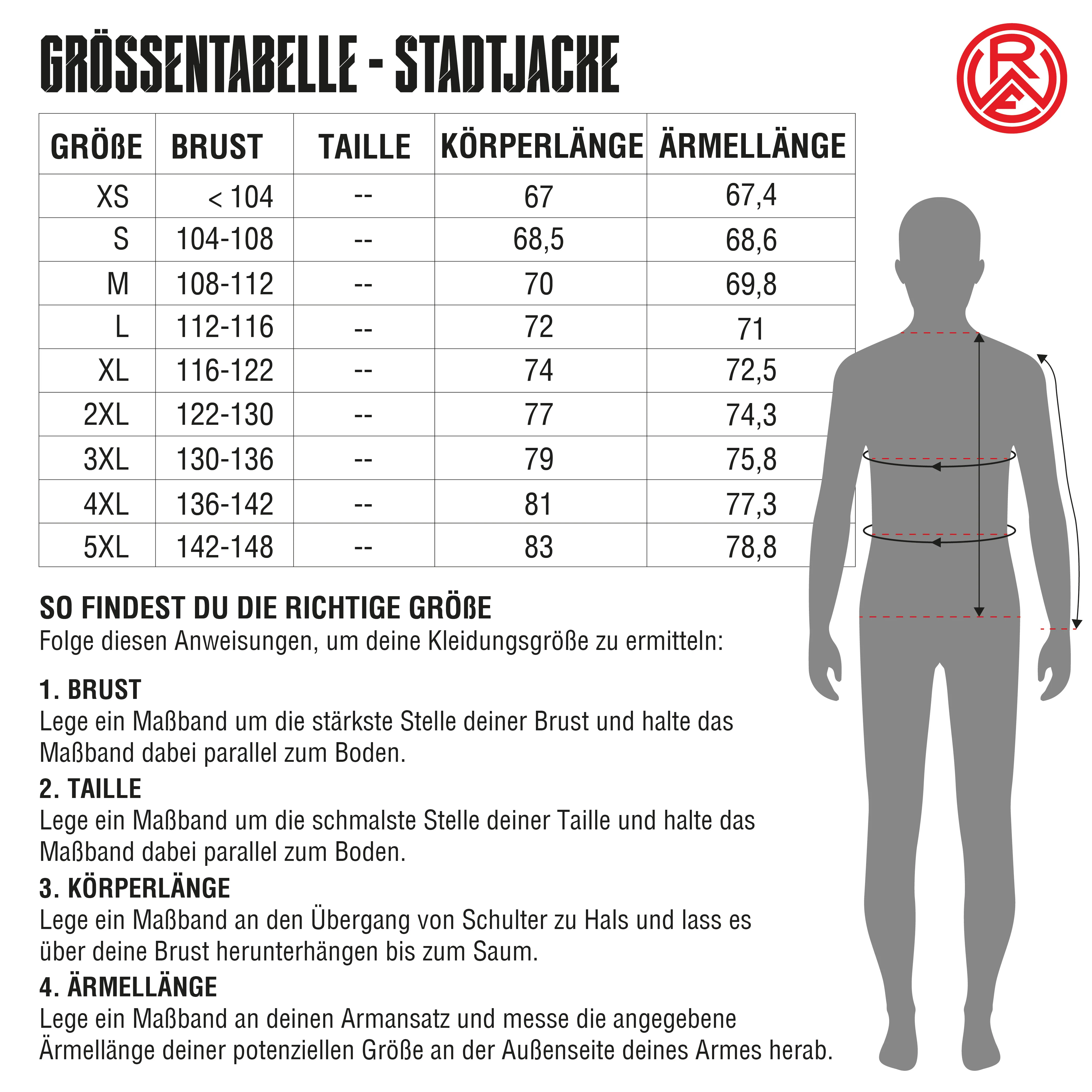 Stadtjacke Sweat schwarz - Image 15