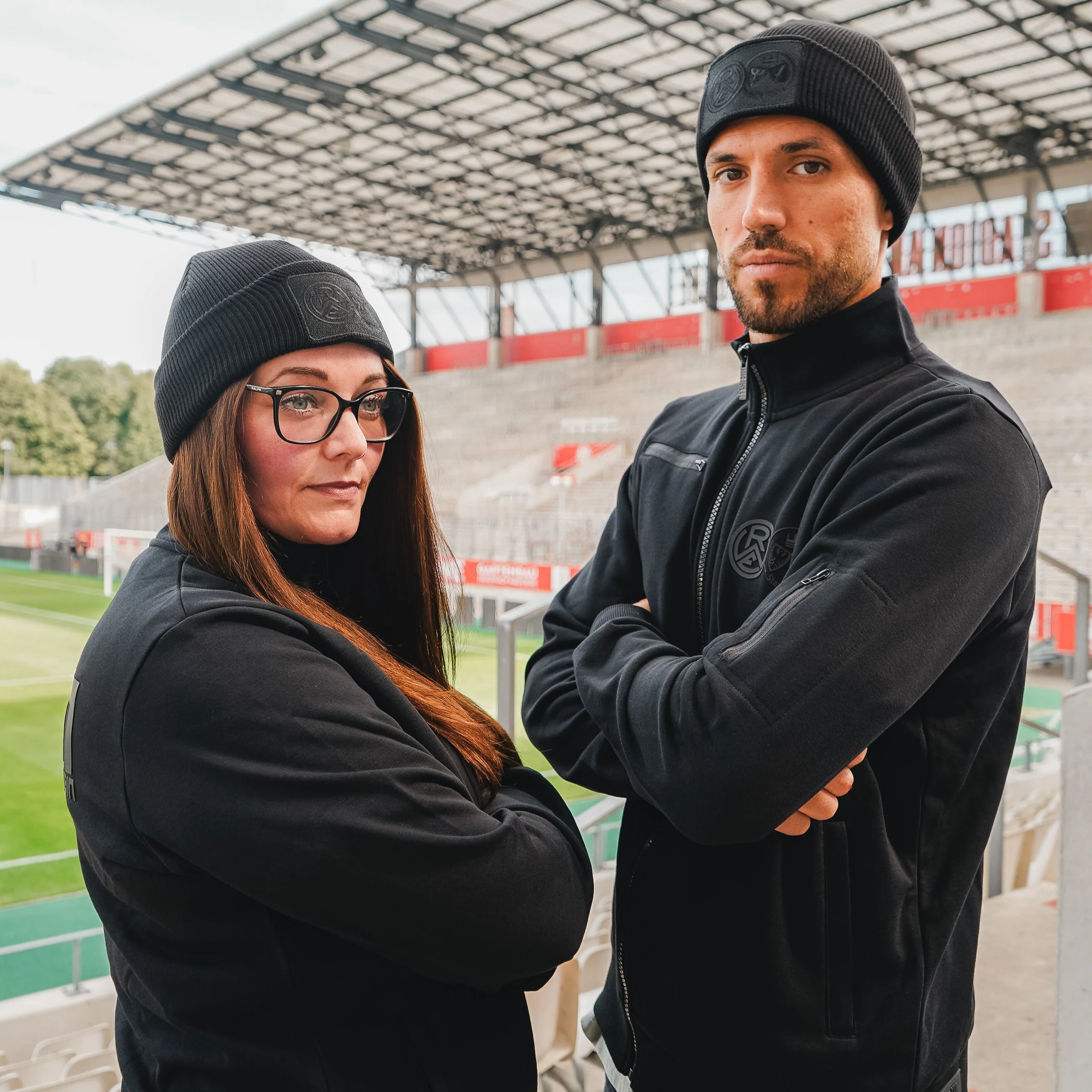 Stadtjacke Sweat schwarz - Image 7