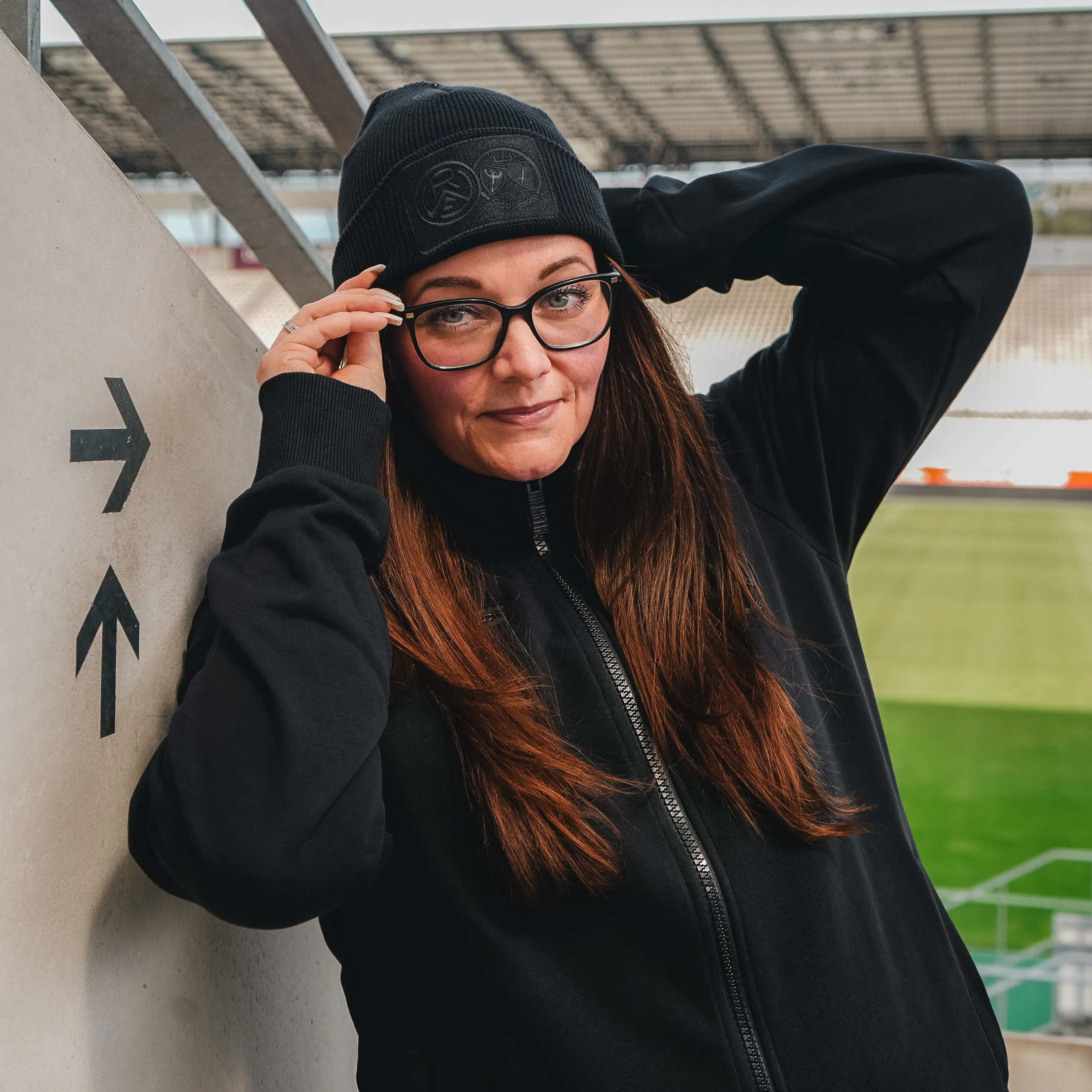 Stadtjacke Sweat schwarz - Image 8